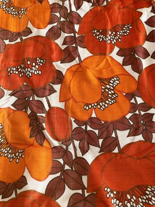 ヴィンテージファブリック カーテン