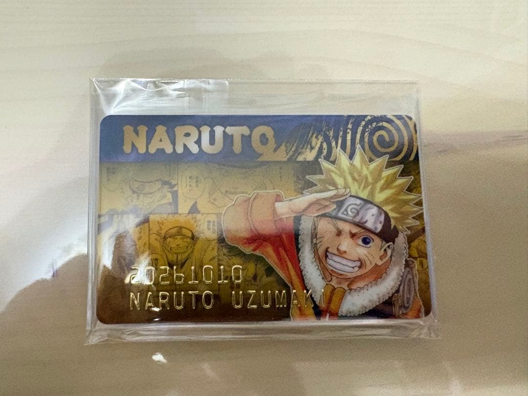NARUTO バースデイコレクションカード 2026　サスケ　ナルト　サクラ