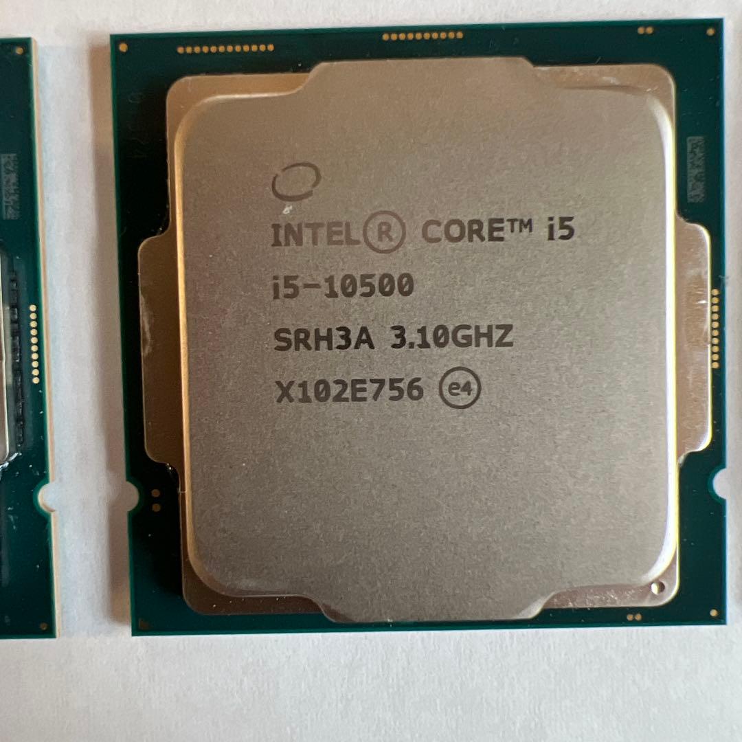 Intel Core i5 10500 10400 9500 複数セット
