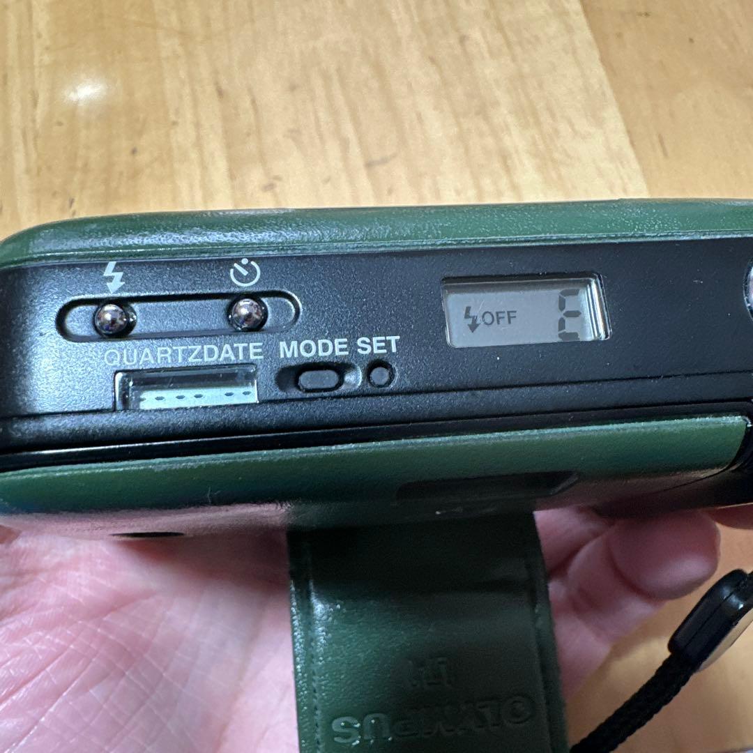 OLYMPUS LT-1 LT1 コンパクトフィルムカメラ グリーン 緑