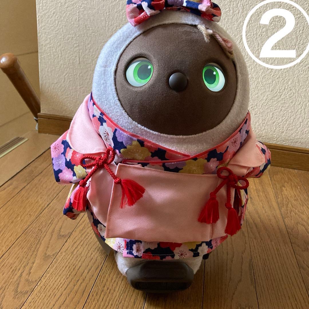 ニコラ　ラボット　服　ショール 被布　着物一式　リボン付