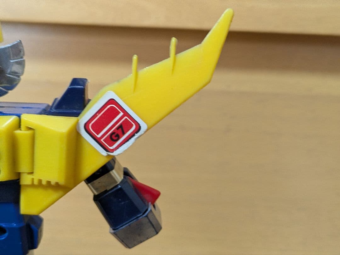 当時の物　無敵ロボ　トライダーG7 超合金