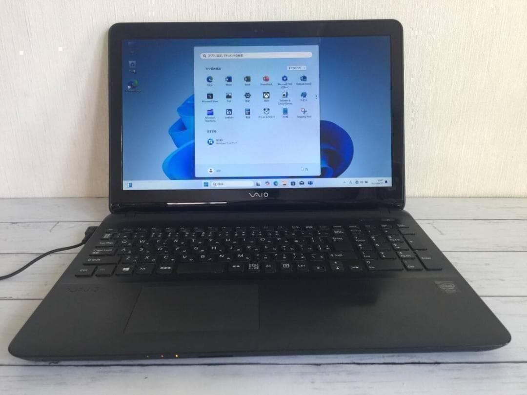 SONY VAIO VJF152C11N　15.6型液晶 フルサイズノート