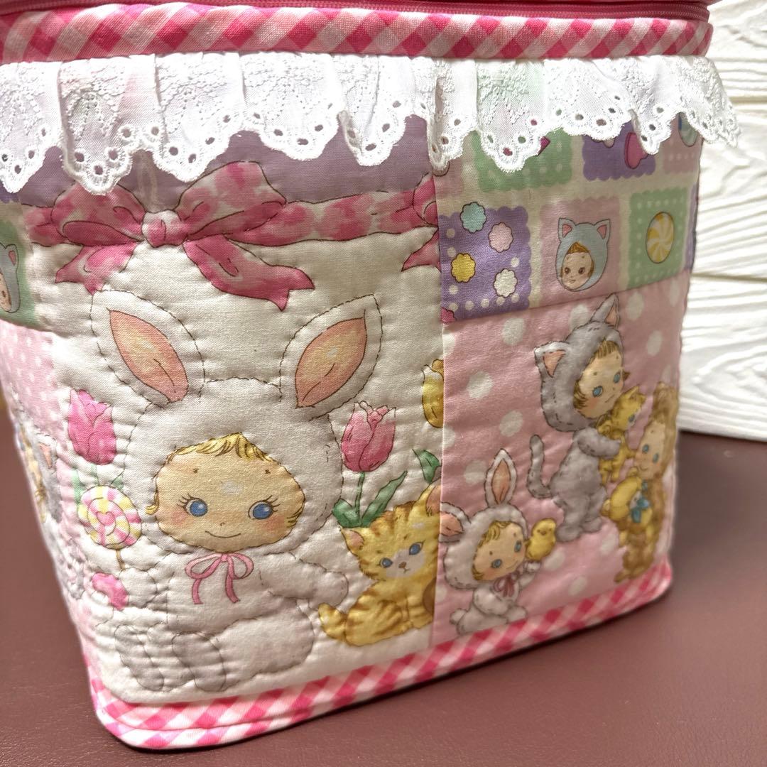 れい様・ぷにぷにキャンディ特大サイズバニティーポーチ1点ピンク系