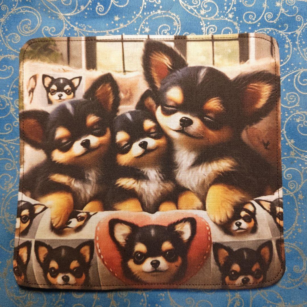 マチャ抹茶さま専用　ハンカチ　チワワちゃん柄　　19枚