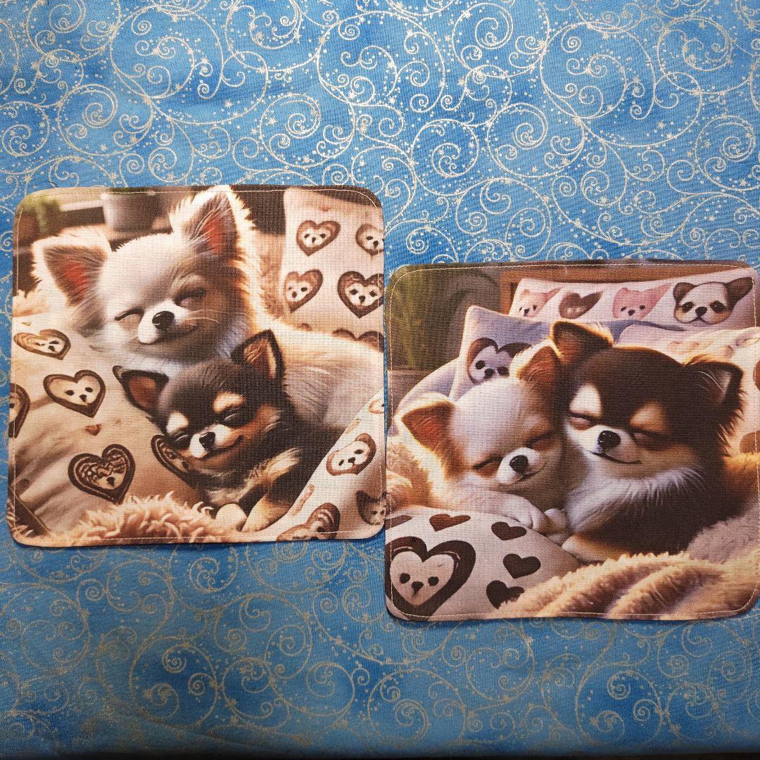 マチャ抹茶さま専用　ハンカチ　チワワちゃん柄　　19枚