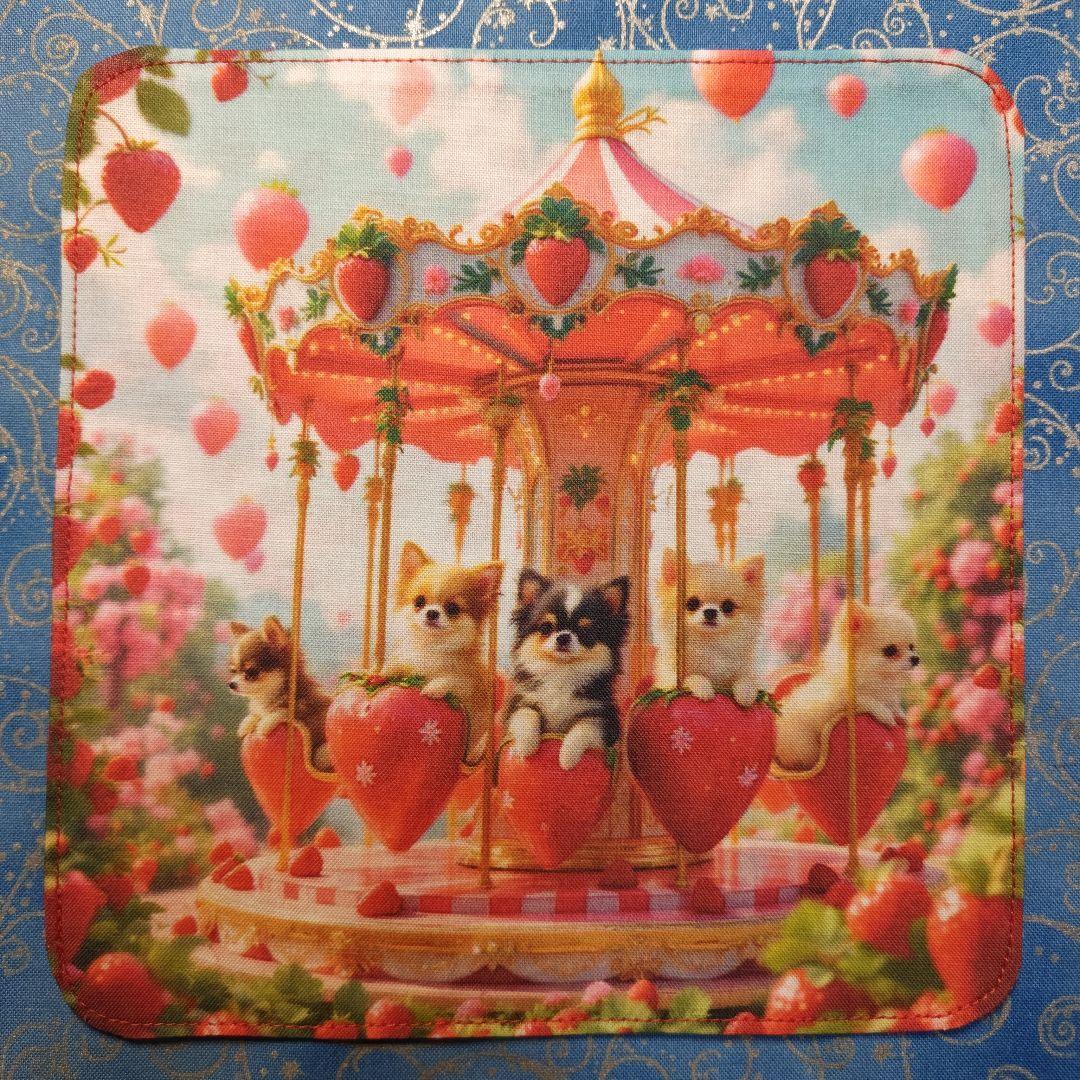 マチャ抹茶さま専用　ハンカチ　チワワちゃん柄　　19枚