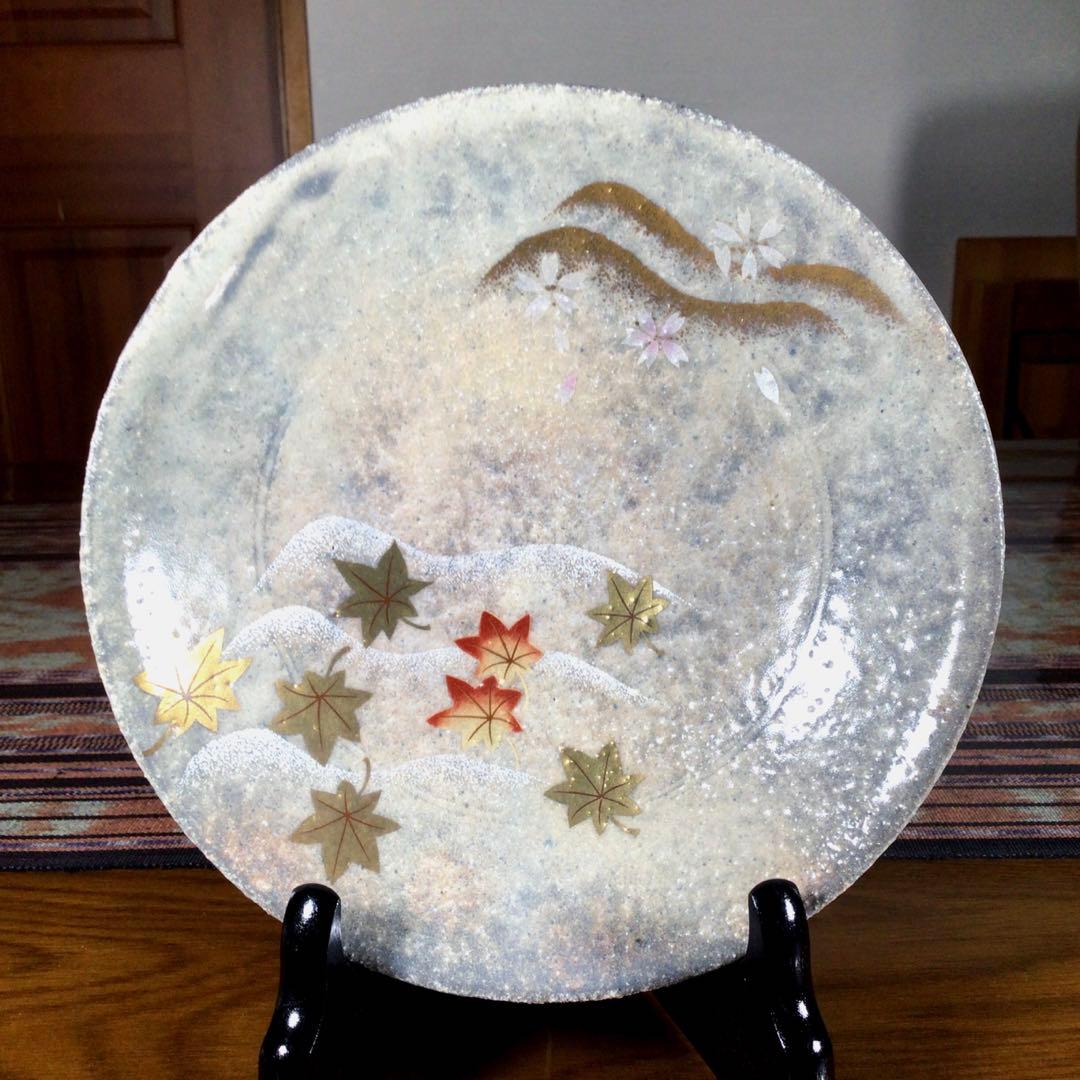 『メルうー特価』　『貫入特価』　創作陶器　たち吉　『琳派志秘』　中皿　5枚