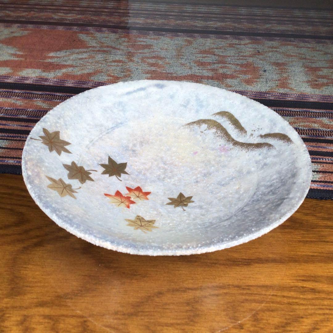 『メルうー特価』　『貫入特価』　創作陶器　たち吉　『琳派志秘』　中皿　5枚