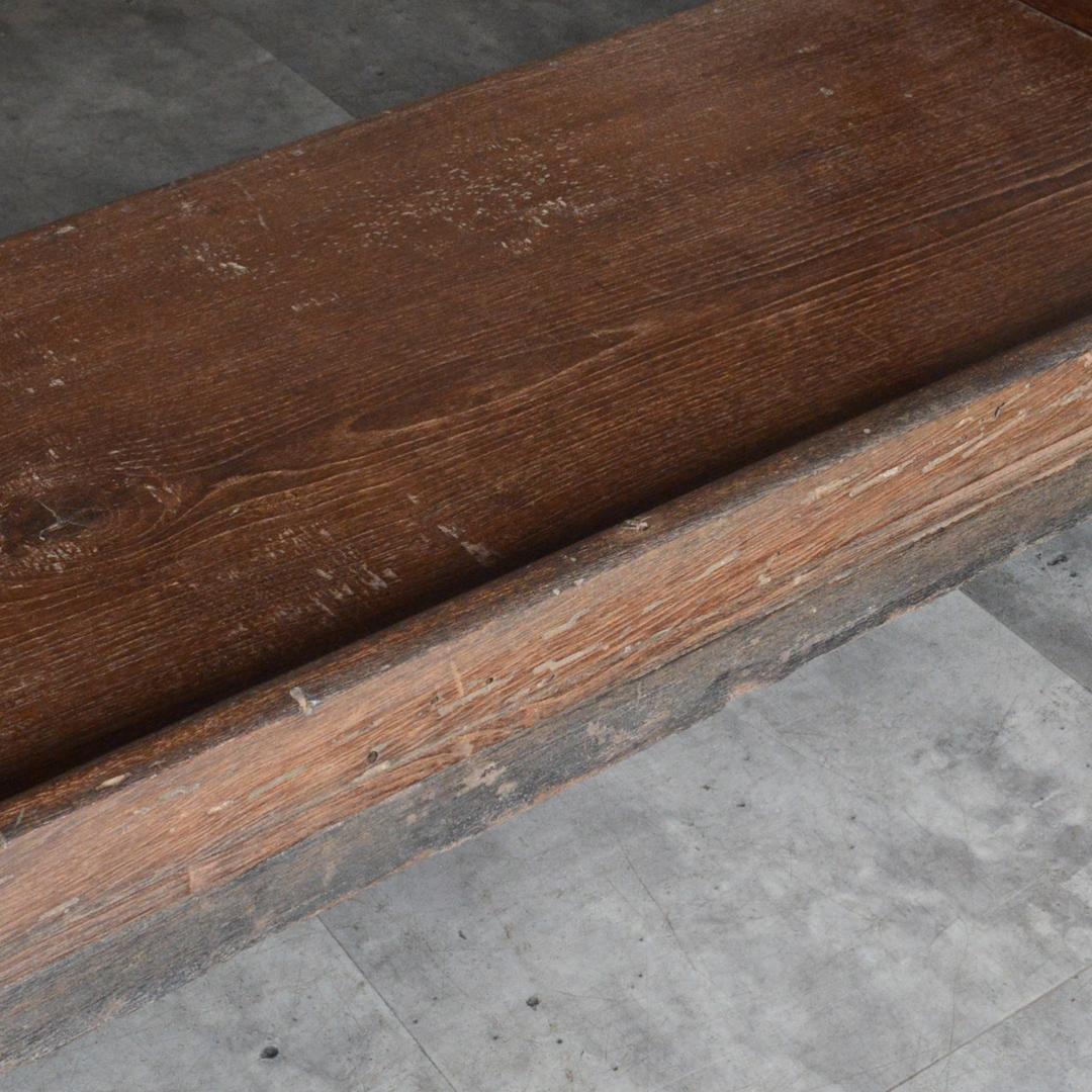 アジアンヴィンテージ 無垢 チーク オープンシェルフ インド 飾り棚 プランター