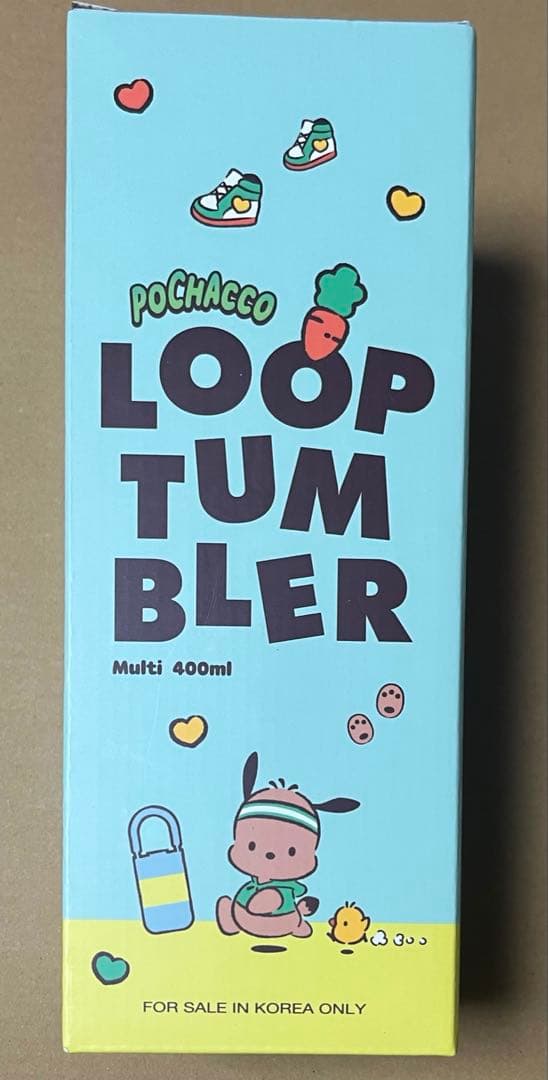 オリーブヤング　サンリオコラボ　ポチャッコ　水筒　タンブラー　オリヤン