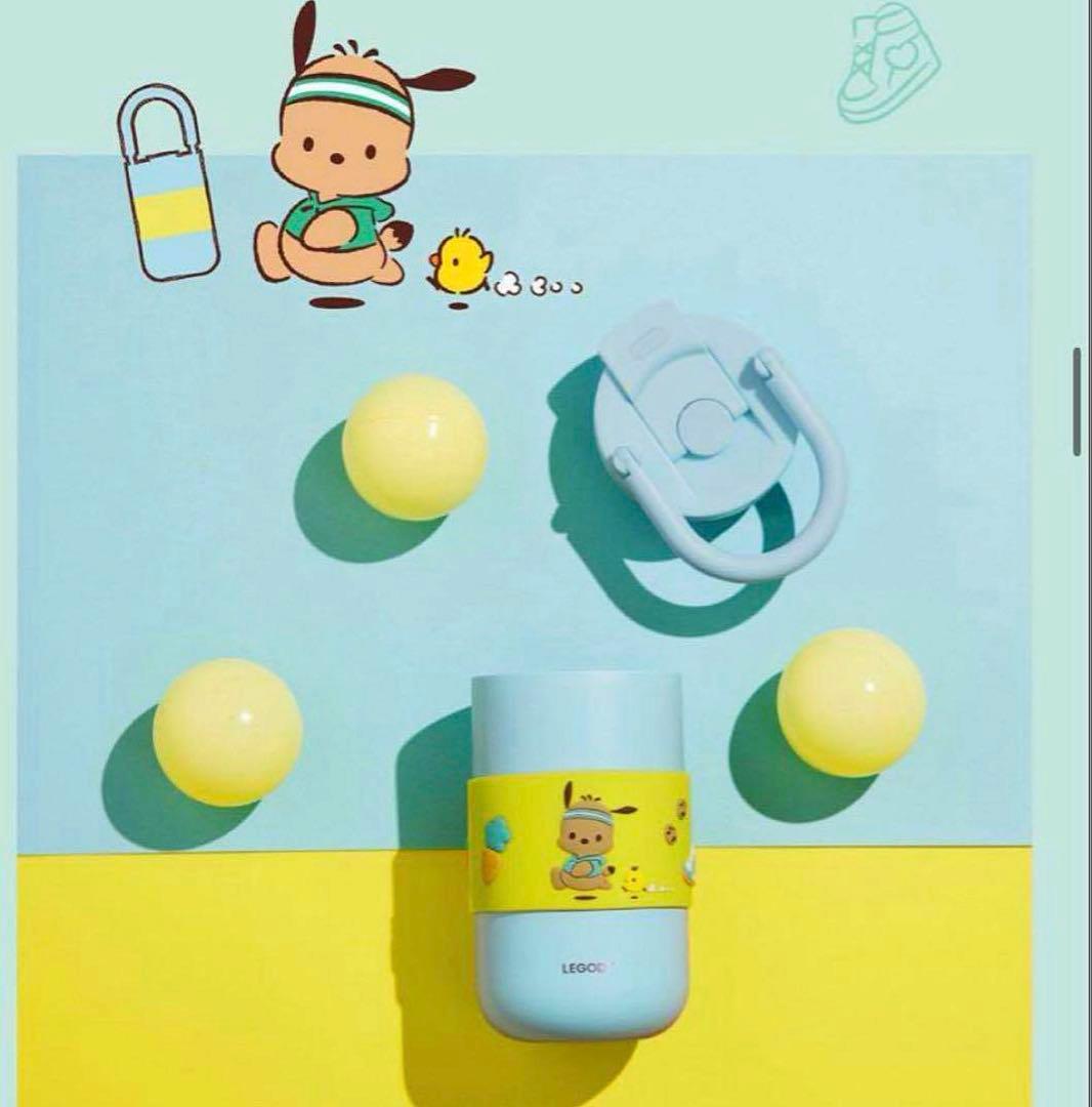 オリーブヤング　サンリオコラボ　ポチャッコ　水筒　タンブラー　オリヤン