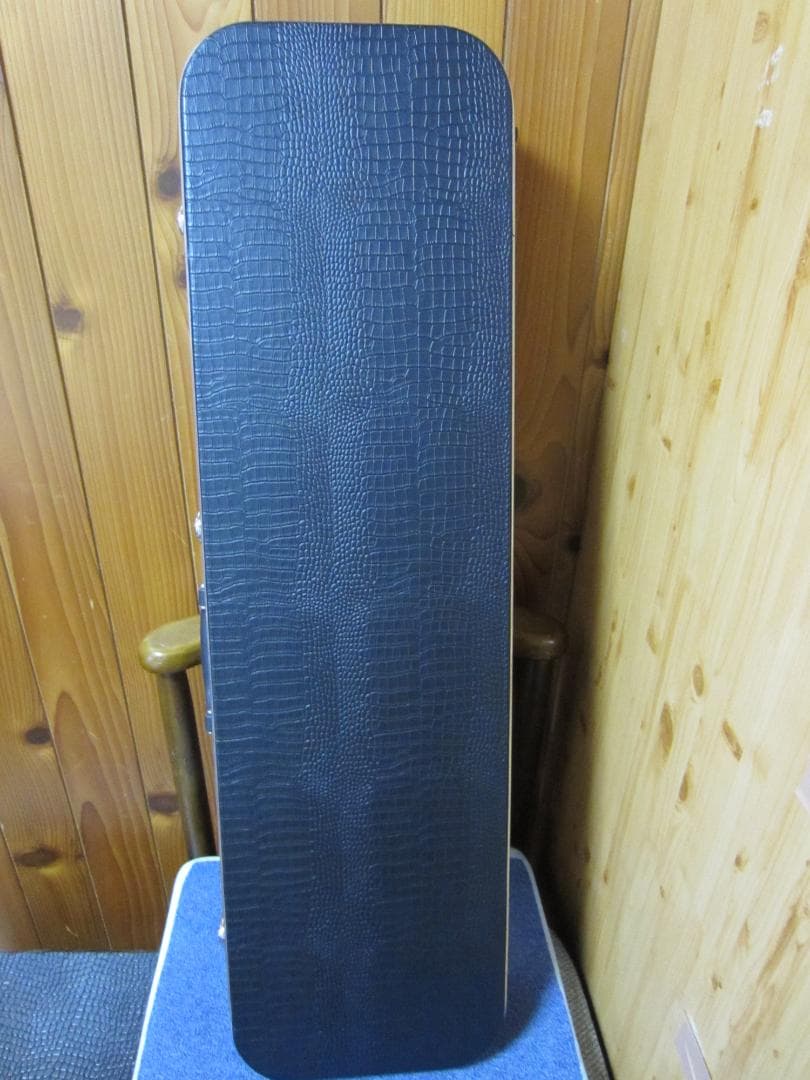 三線工房ひかり沖縄三線 蛇皮強化二重張り ハードケース付き 中古整備品 9