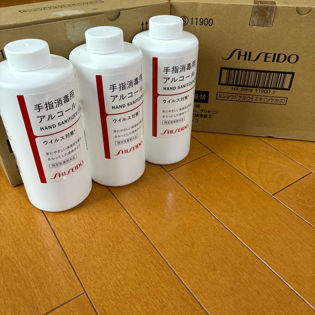 【新品未使用】資生堂　消毒液 レフィル 6本セット　手指