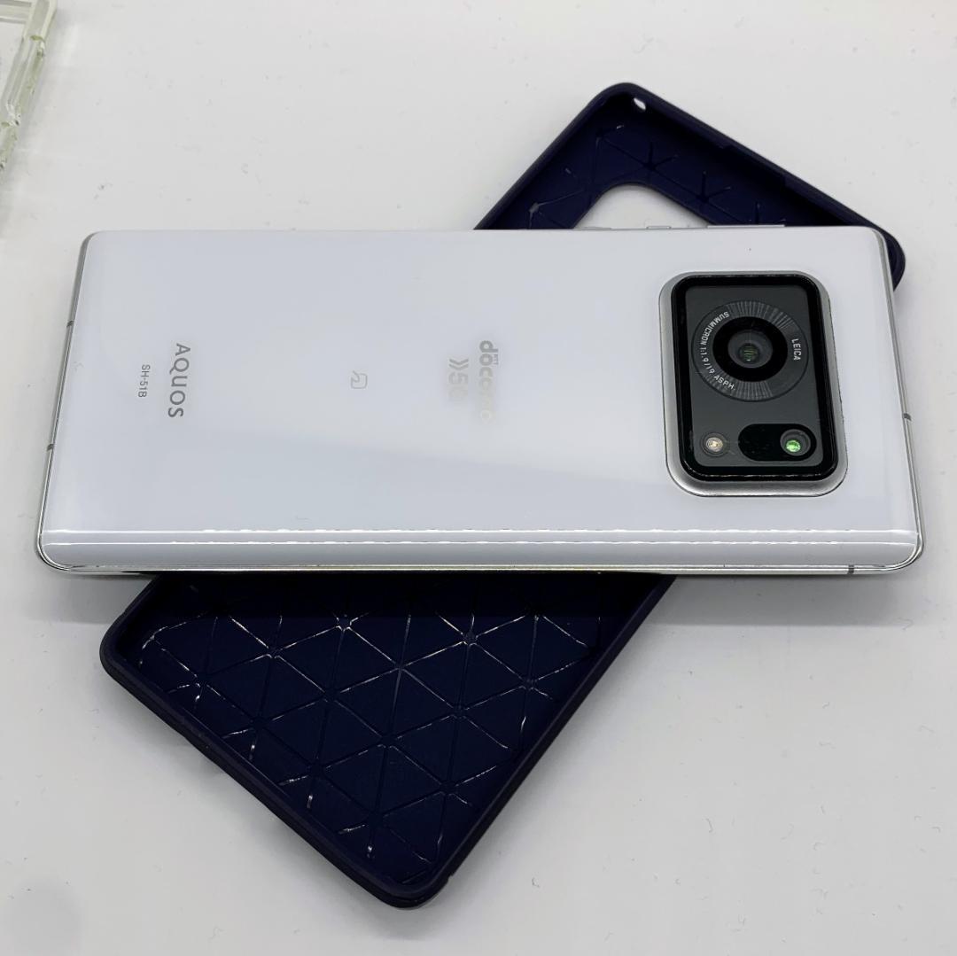 AQUOS R6 128GB ホワイト SH-51B docomo ホワイト