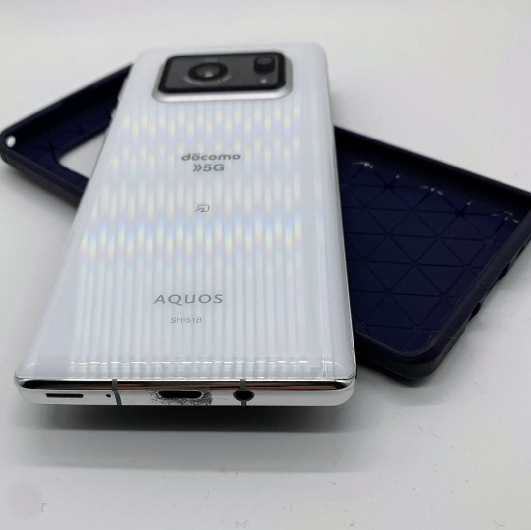 AQUOS R6 128GB ホワイト SH-51B docomo ホワイト