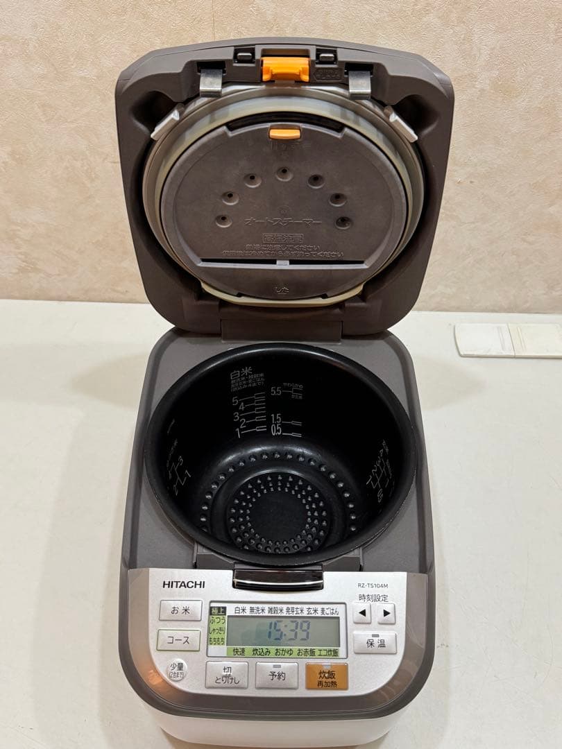 HITACHI &スチームIH 炊飯器 5合炊 RZ-TS104M 2020年製