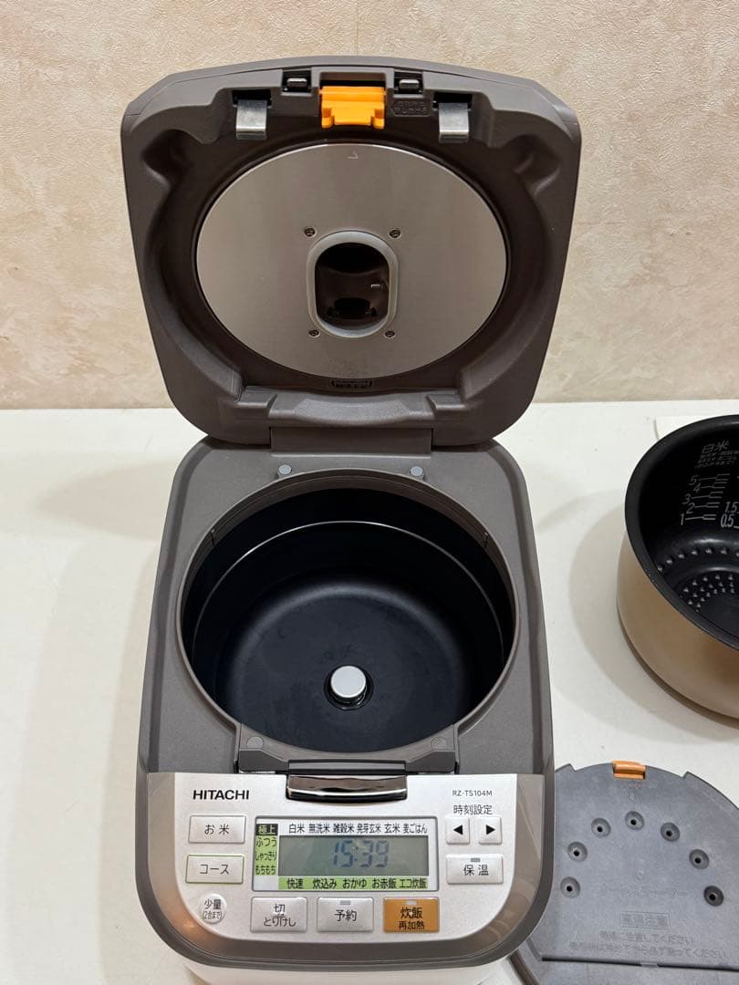 HITACHI &スチームIH 炊飯器 5合炊 RZ-TS104M 2020年製