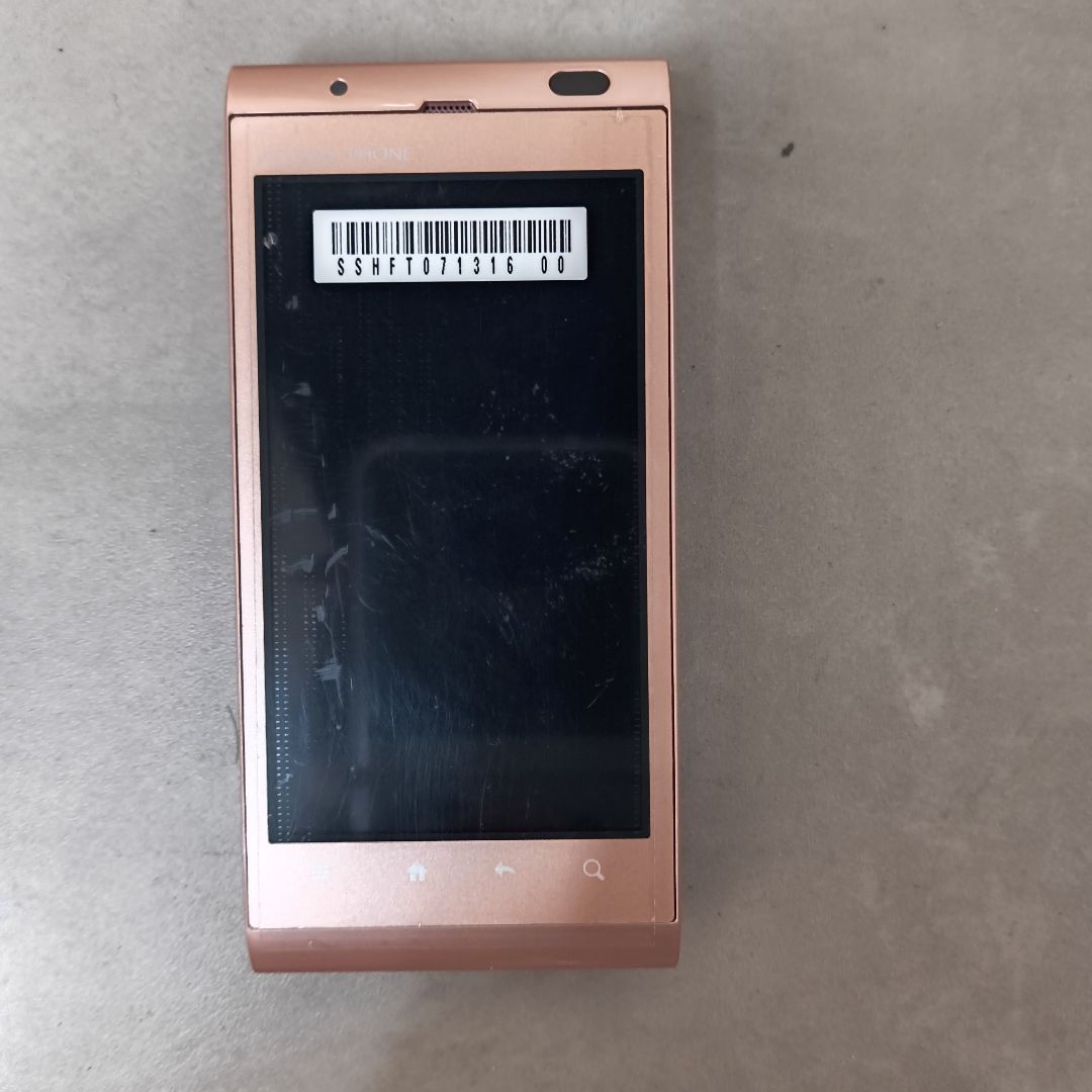 新品 AQUEOUS PHONE IS14SH スマートフォン ピンク 本体のみ