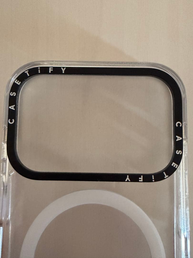 ケースティファイ　iPhone17pro MagSafe対応クリアケース
