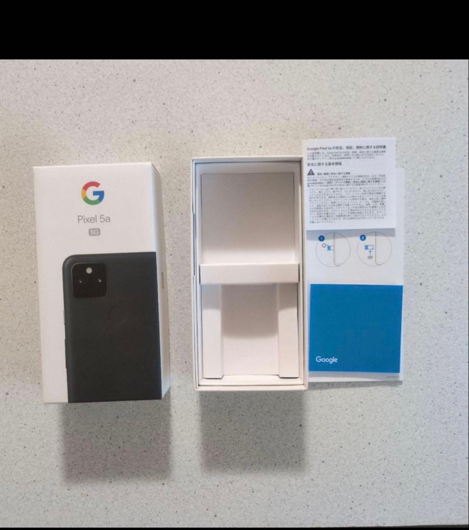 Google Pixel 5a☆箱・取説・おまけ付モストリーブラック