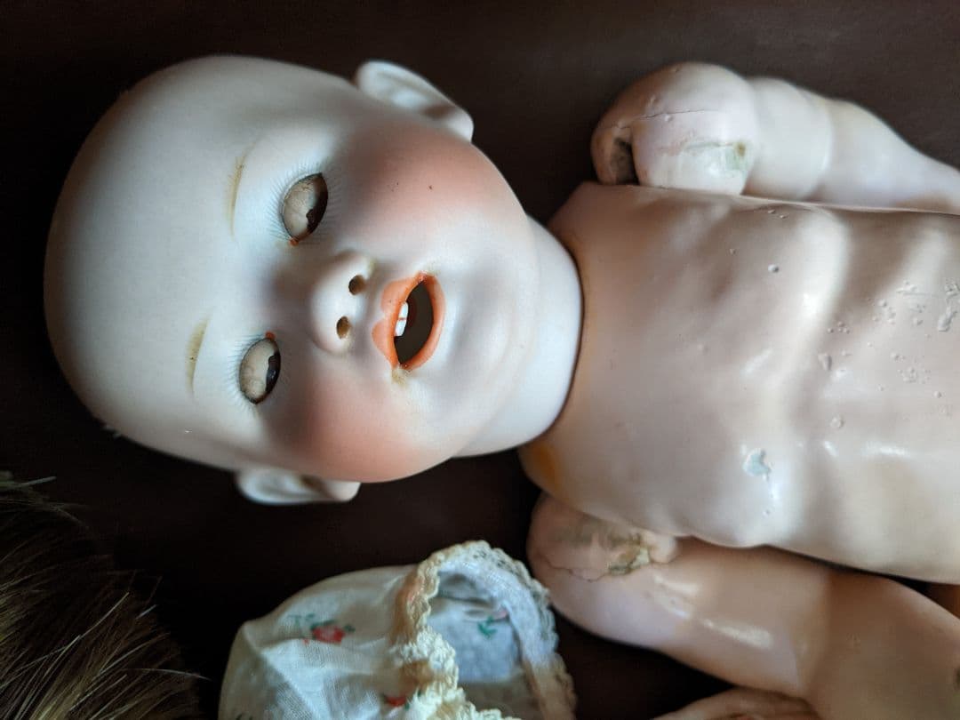 最終　アンティークジャーマンビスクドール　FS＆Coレアなベビードール