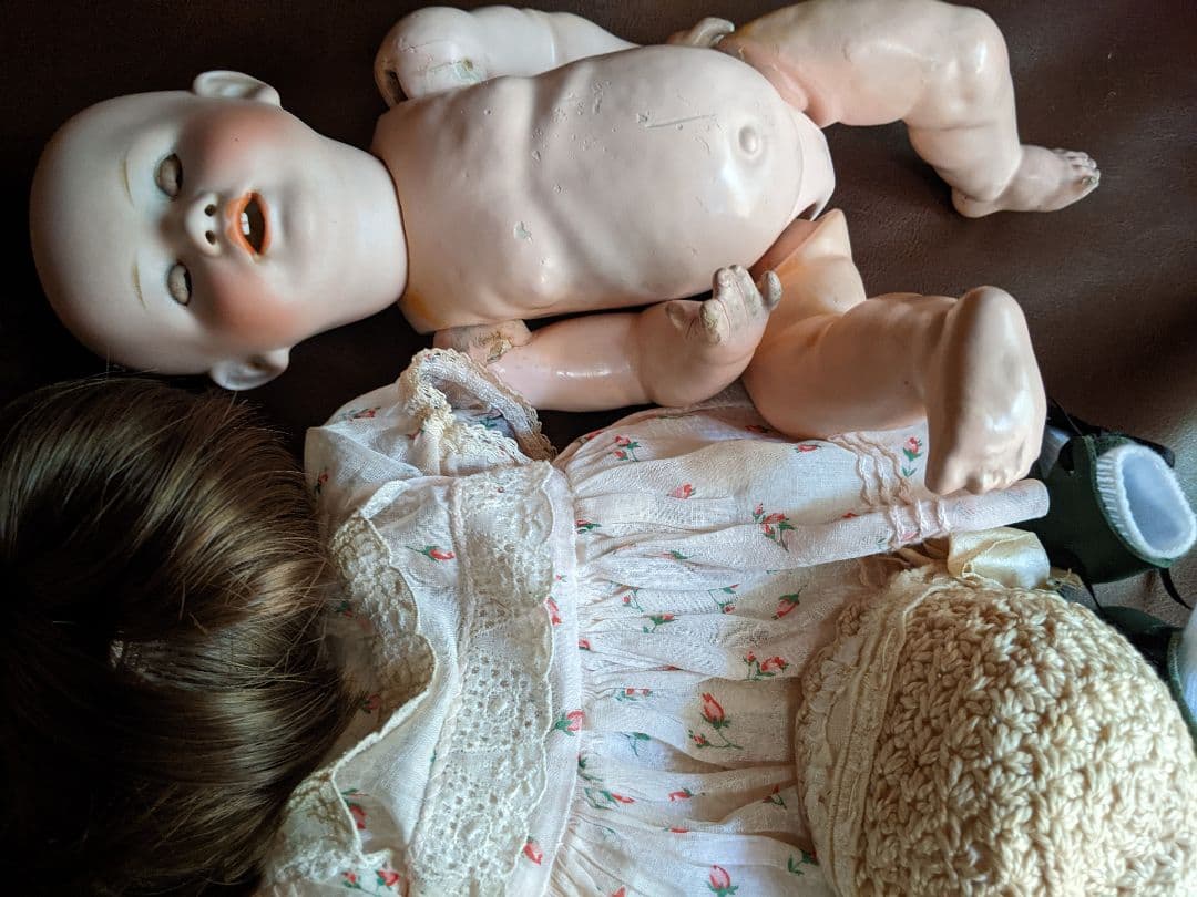 最終　アンティークジャーマンビスクドール　FS＆Coレアなベビードール