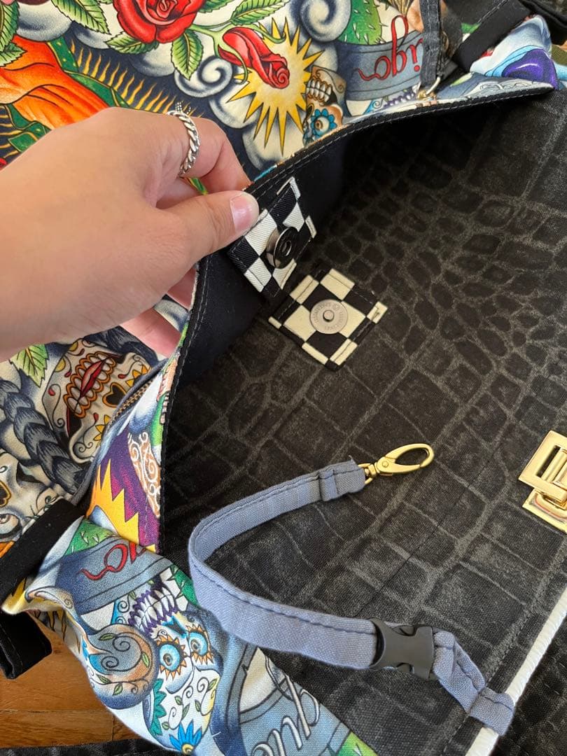 スカルマリアのリュック　バッグパック　アレキサンダーヘンリー