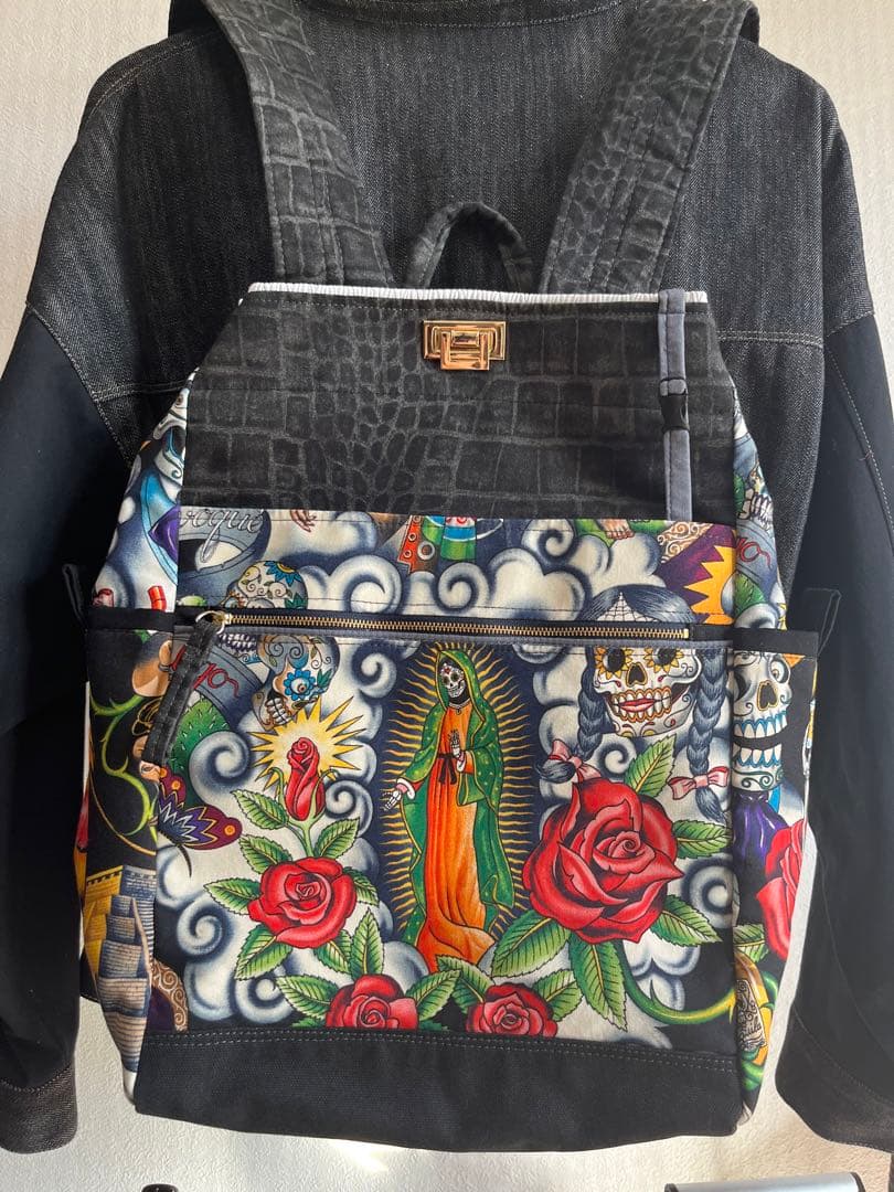 スカルマリアのリュック　バッグパック　アレキサンダーヘンリー