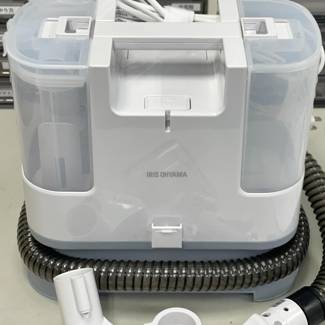 ＜使用１回＞IRIS OHYAMA スチームクリーナー RNSK-P10-W