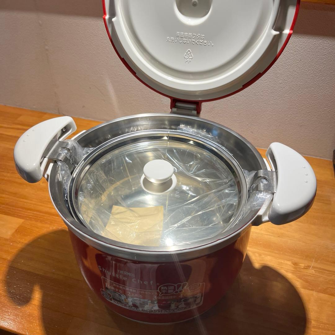 E*️様 【未使用】サーモス 真空保温調理器 シャトルシェフ 3.0L KBA-