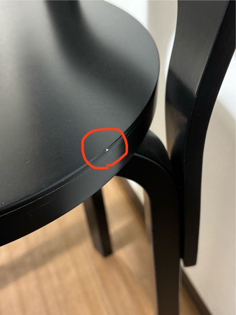 artek アルテック　K65 ハイチェア ブラック ラッカー　正規品