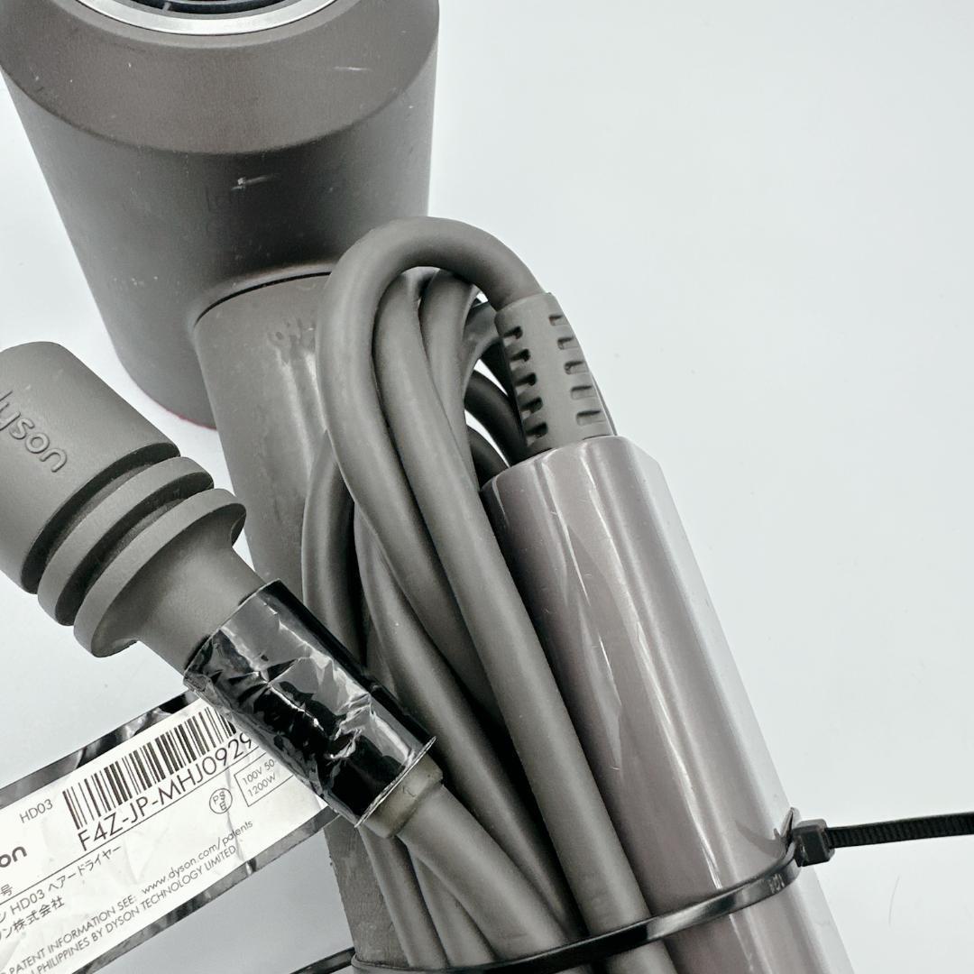 風量新品同様！ Dysonドライヤー HD03 レッド 大風量 速乾 本体のみ