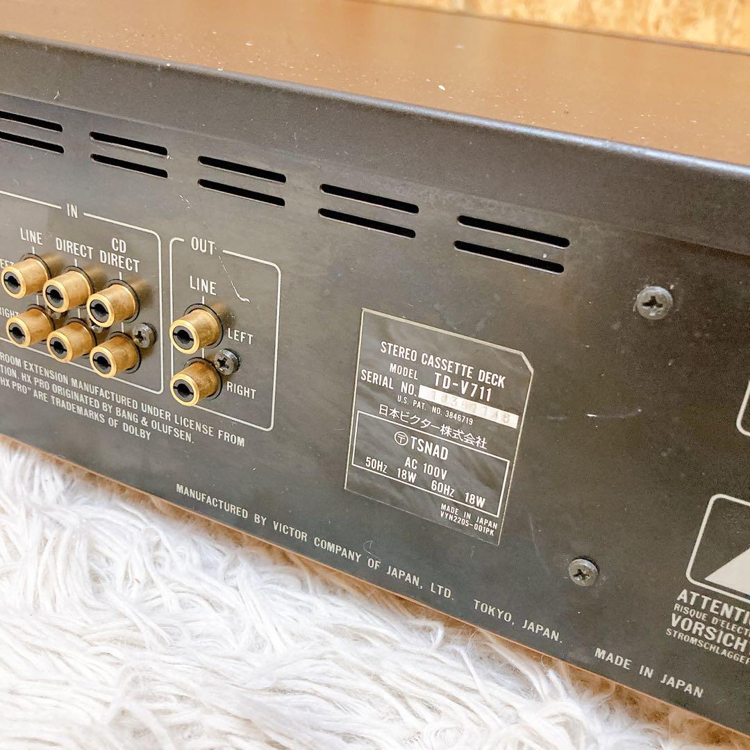 Victor ビクター　カセットデッキ　TD-V711