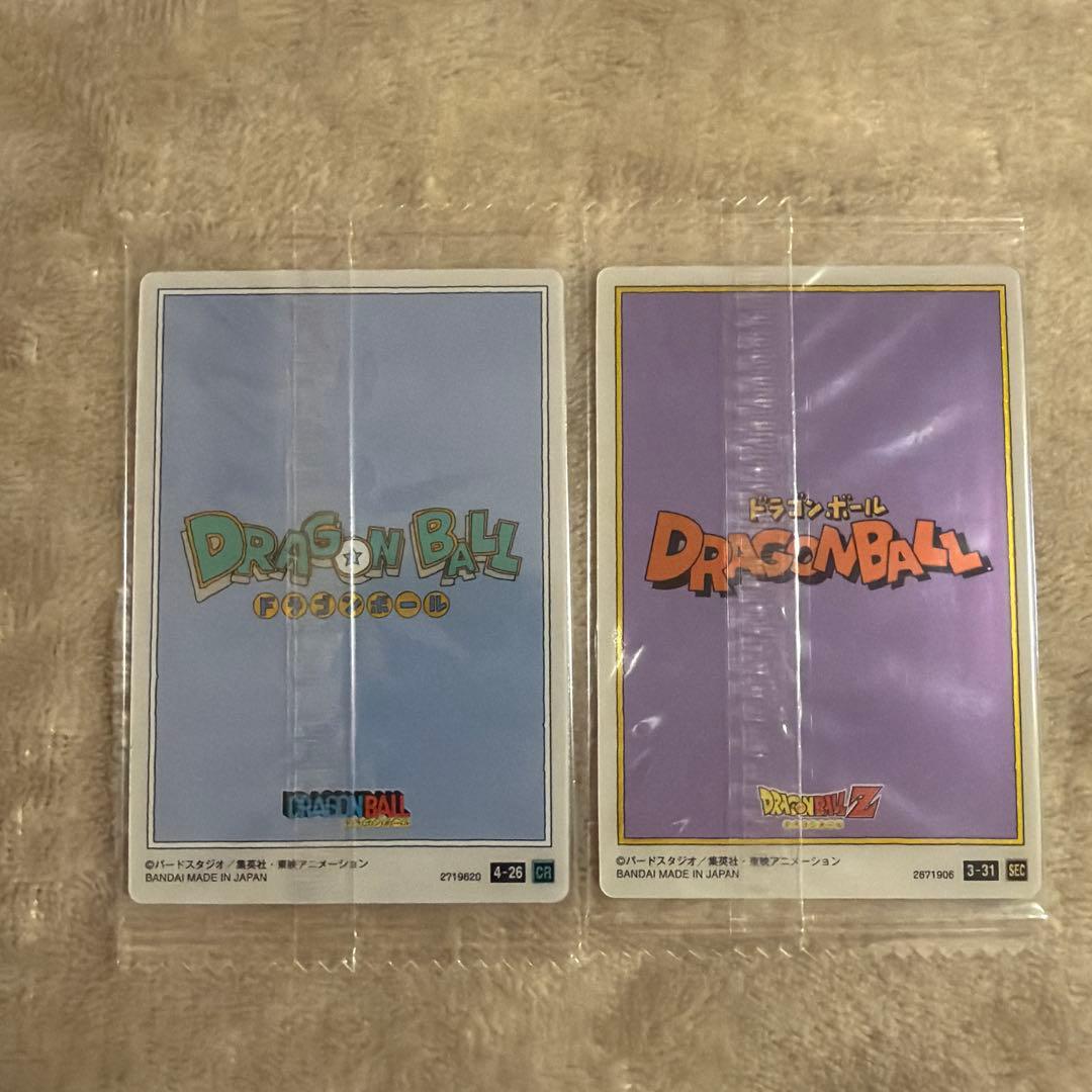 イタジャガ　ドラゴンボールカード　バイバイ孫悟空(SEC)&幼少期孫悟空(CR)