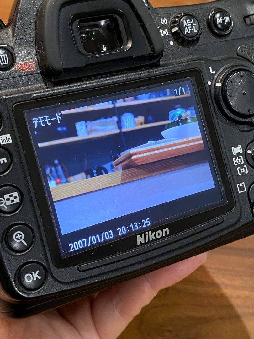 Nikon D300 デジタル一眼レフ 本体とバッテリー付き　動作品