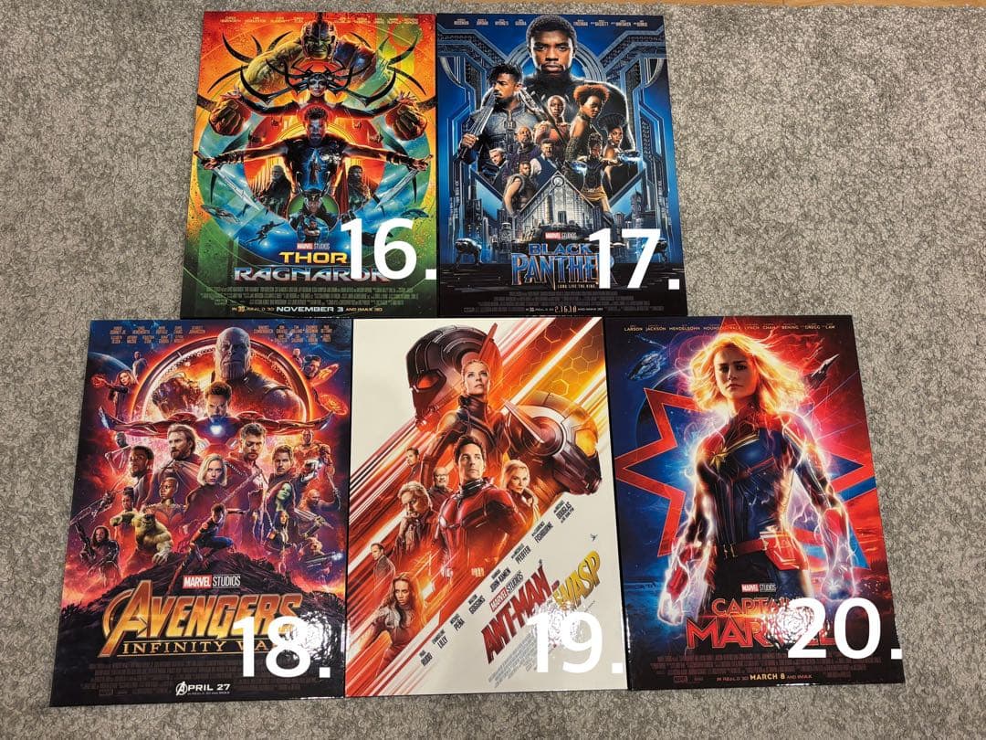 MARVEL MCU ART COLLECTION Blu-ray ※ケースのみ