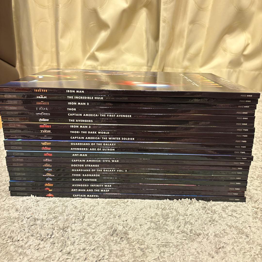 MARVEL MCU ART COLLECTION Blu-ray ※ケースのみ