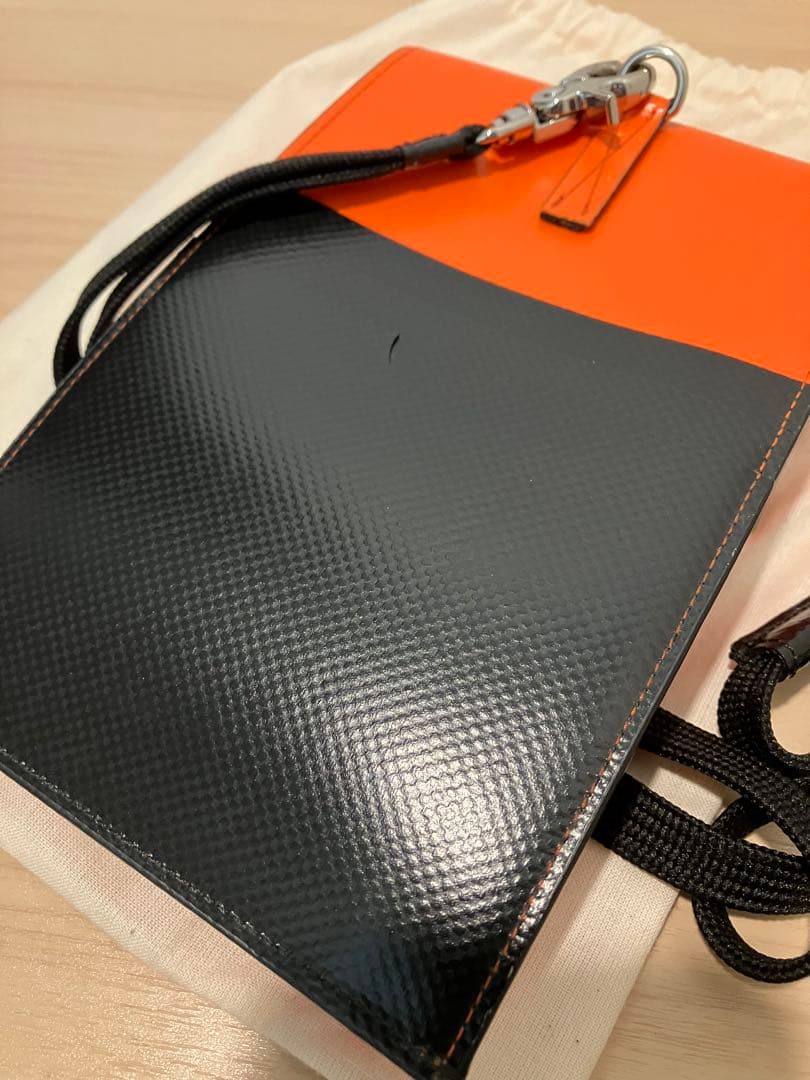 マルニ フォンケース オレンジ PVC スマホ ストラップ メンズ レディース