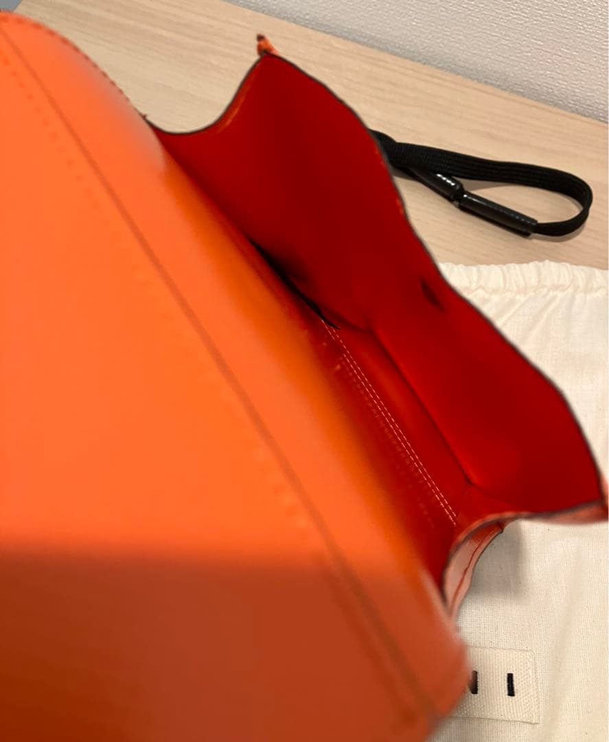 マルニ フォンケース オレンジ PVC スマホ ストラップ メンズ レディース