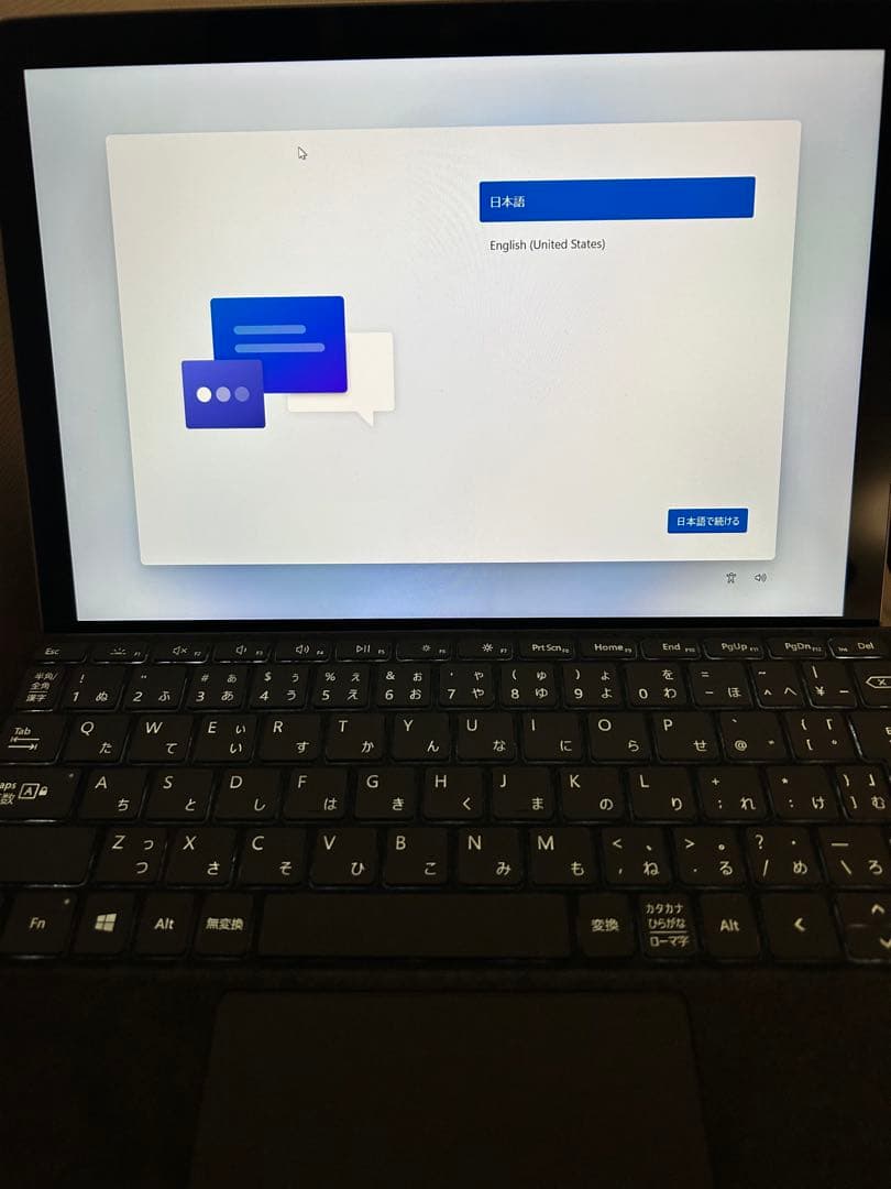 Microsoft Surface go2 Windows11キーボード•箱あり