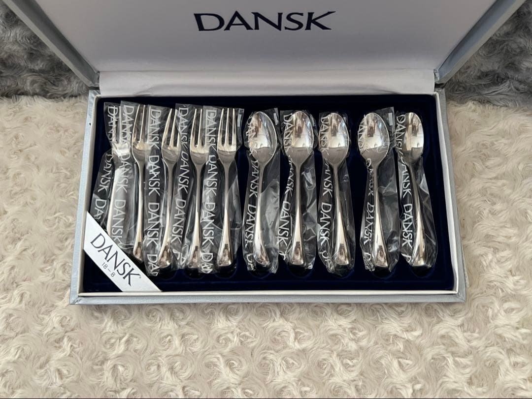 ダンスク　カトラリーセット　トルン　スプーン＆フォークセット〈10本セット〉