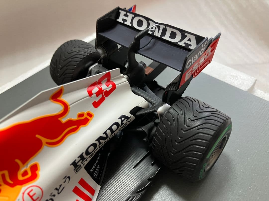 O⑭ 1/18 スパーク製 レッドブルRB16BトルコGP ありがとうカラー