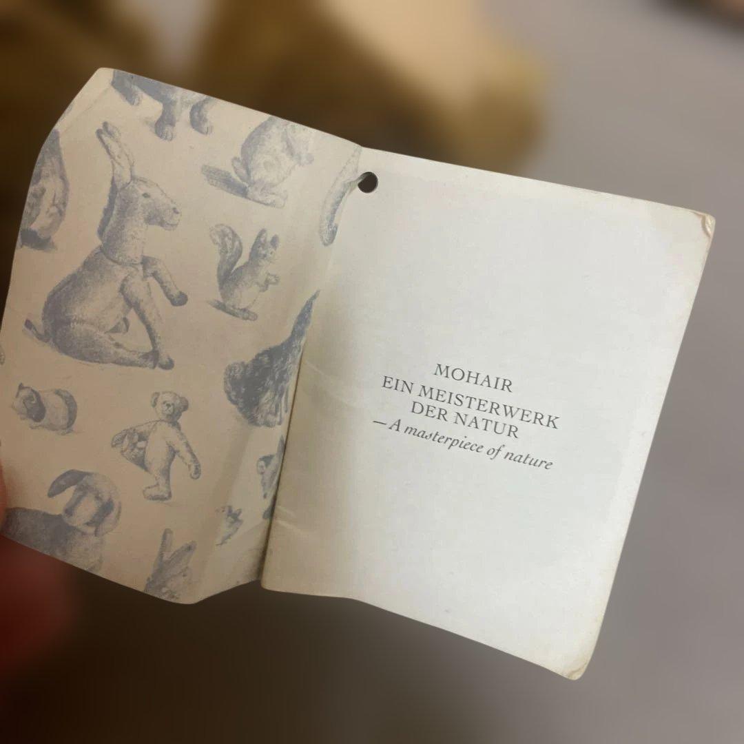 【美品】シュタイフ テディベア classic teddy bear 1909