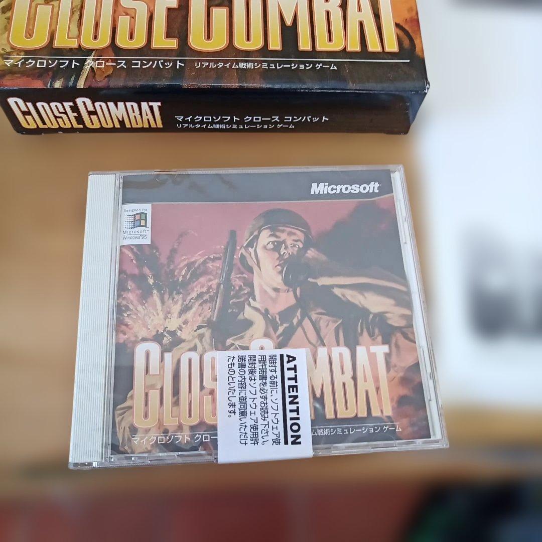 未使用（ゲームのみ）Microsoft / CLOSE COMBAT＋攻略本