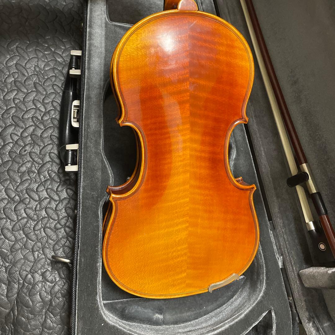 弦4本、弓張替え、コマ調整済み　バイオリン ブラビオール1/4 V7SG14J