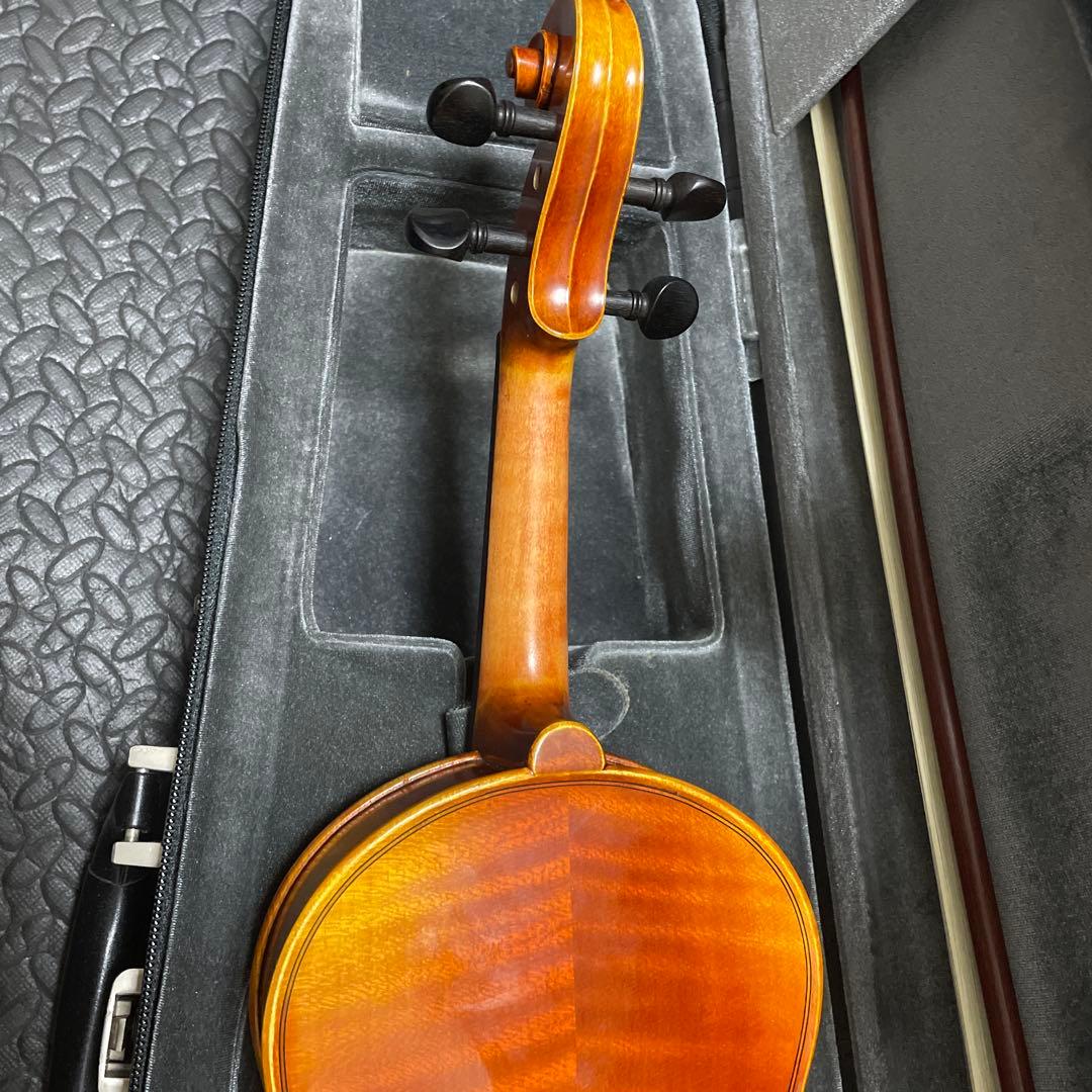 弦4本、弓張替え、コマ調整済み　バイオリン ブラビオール1/4 V7SG14J