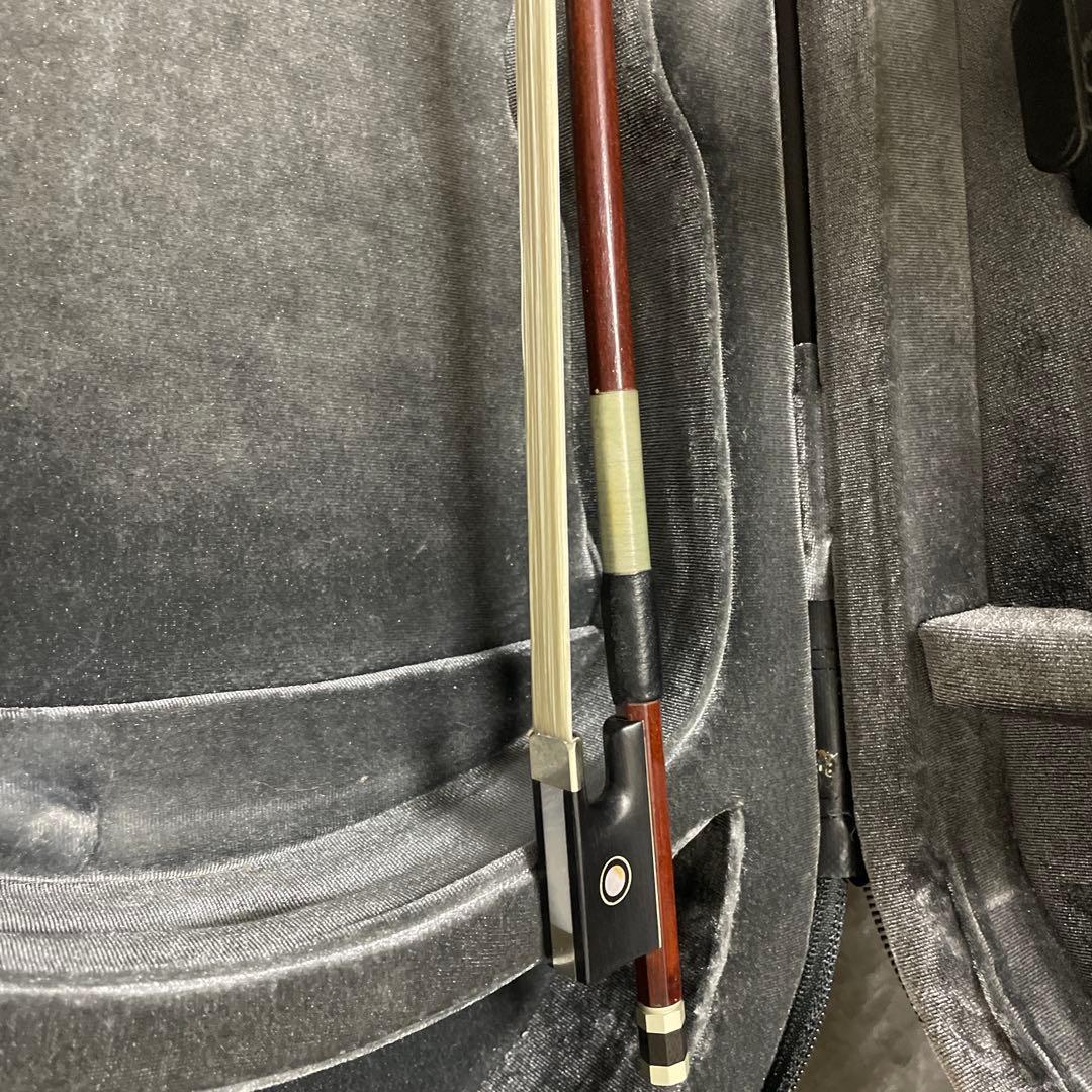 弦4本、弓張替え、コマ調整済み　バイオリン ブラビオール1/4 V7SG14J