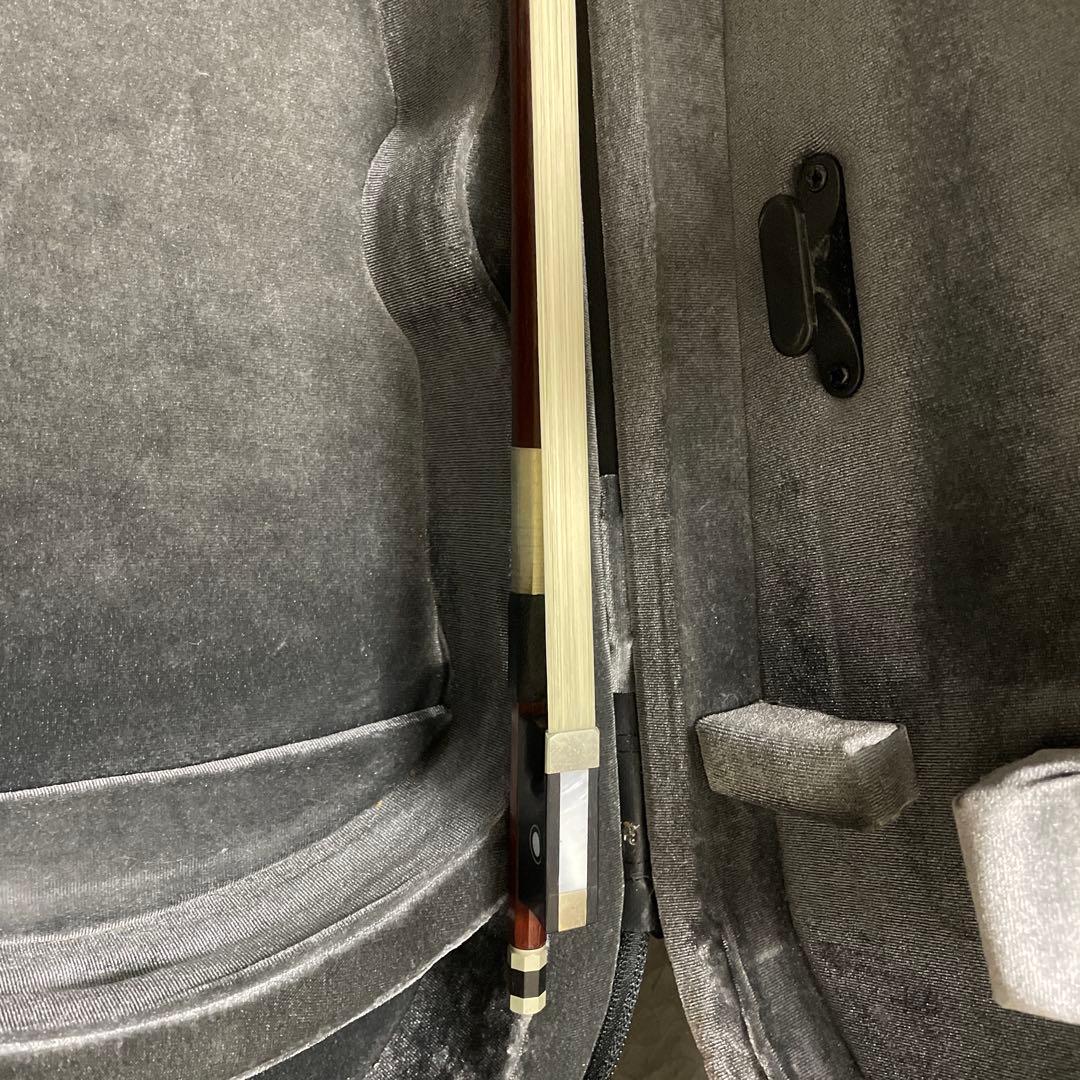 弦4本、弓張替え、コマ調整済み　バイオリン ブラビオール1/4 V7SG14J