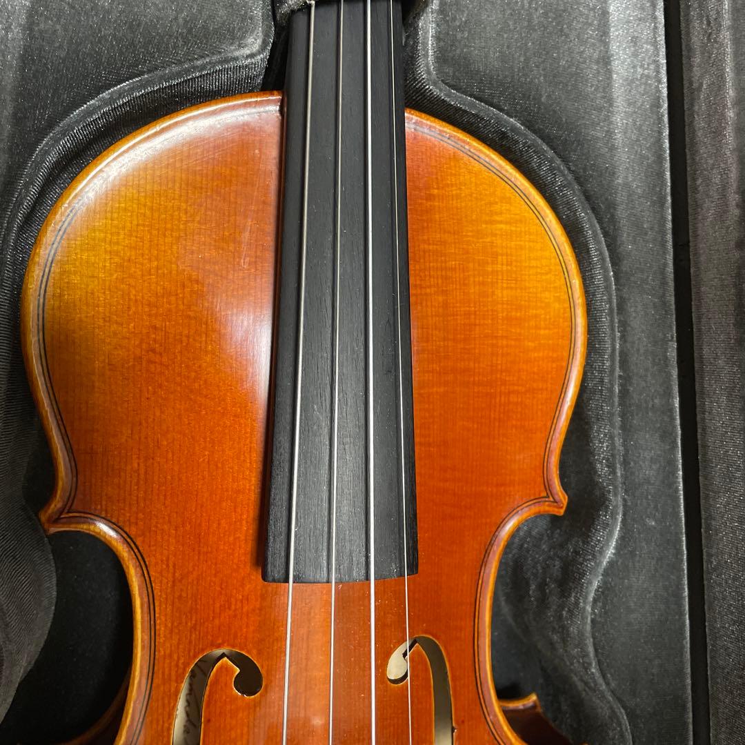 弦4本、弓張替え、コマ調整済み　バイオリン ブラビオール1/4 V7SG14J